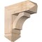 Ekena Millwork Westlake Arts and Crafts Smooth Bracket w/ Offset Brace, Douglas Fir, 7 1/2"W x 20"D x 20"H BKT0806X20X20WTL03SDF - alternate 1
